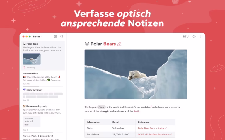 © 2025 Bear - Apple App Store